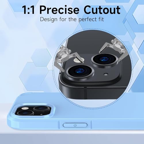 CELLMASTER iPhone 15 Camera Lens Protector Compatible for 15/15 Plus iPhone Accessories Black 4 41COrKzikGL