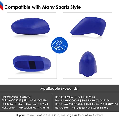 Image of BLAZERBUCK Replacement Nose Pads Piece for Oakley Bisphaera OO9400