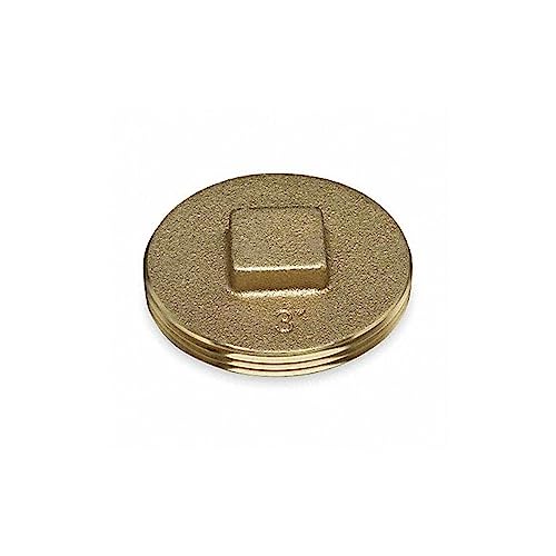 Oatey 2 in. 185 Brass Cleanout Plug