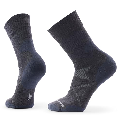 Smartwool Work Full Cushion Tall Crew Socks for Men & Women - Charcoal - Medium