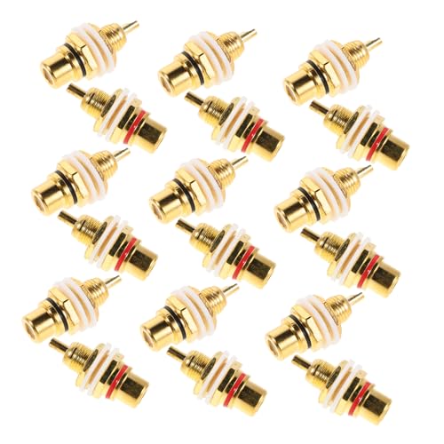 Conectores de audio para panel hembra que reparan tu equipo de música