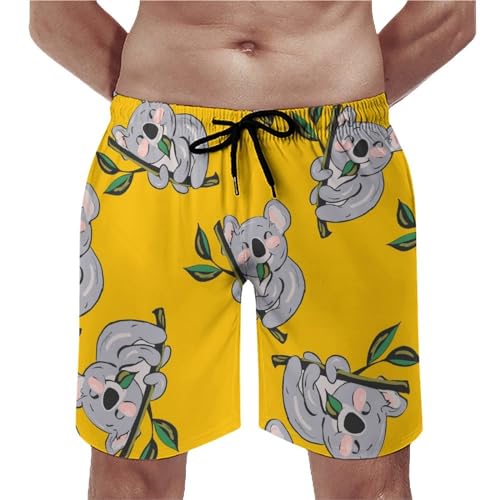 Shorts de bain homme koala idéal pour vos vacances à la plage et activités nautiques