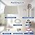 Rain Shower Head with Handheld Head High Pressure 10" Large Rainfall Showerhead+7-Spray Handheld Head Combo, 11" Shower Extension Arm, 71" Hose, 3 Settings Diverter, Brushed Nickel