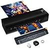 A3 Laminator Machine,13 Inch 9-in-1 Laminating Machine with Laminating Sheets,Thermal Laminator Hot & Cold with Fast Warm Technology for Home,Office or School Supplies,Black