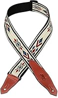 Levy's 2" wide multi color woven guitar strap Adjustable to 62" Leather ends and tri-glide adjustment Designed by Levy's industry leading fashion designers