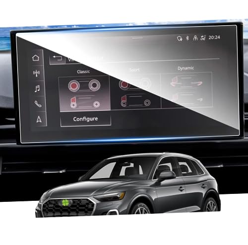 Film de protection en verre trempé pour Q5 2021-2023 protection écran navigation GPS 10,1 pouces