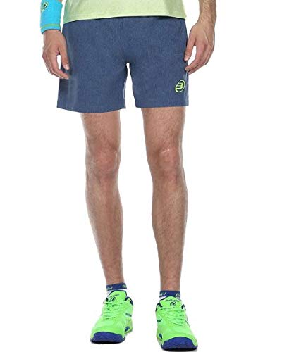 Bullpadel Short Avisio Pantalón Corto, Hombre, Denim Tej.Bicolor, S
