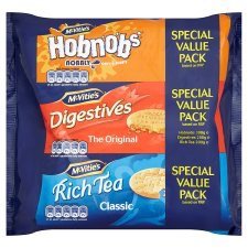 McVitie's Digestives, Hobnobs & Rich Tea Pack 750G
