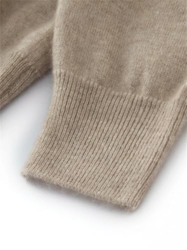 Men Classic Wool Sweater V-Neck Basic Pullover Autumn Winter Warm Lightweight Knit Tops4