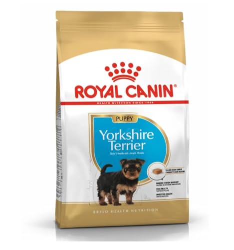Royal Canin Yorkshire Terrier Puppy | 1,5 kg | Trockenfutter für Yorkshire Terrier Welpen bis zum 10. Monat | Zur Unterstützung des Immunsystems | Für schönes Fell und Gute Zähne
