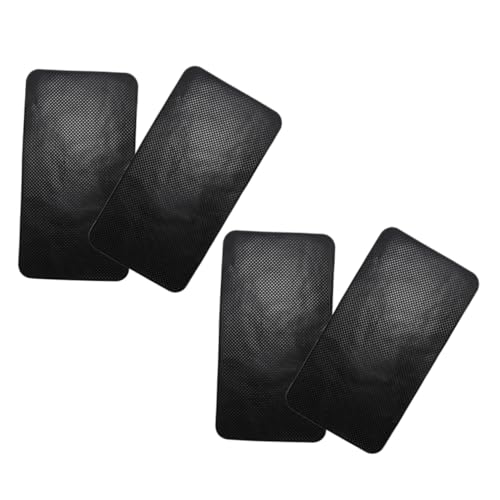 Alipis 4pcs Car Storage Mat Non Pads Dashboard Sticky Mat Auto Dashboard Pad Car Grip Dashboard Pad Car Phone Mat Car Dashboard Sticky Adhesive Car Dashboard Accessories Number Black