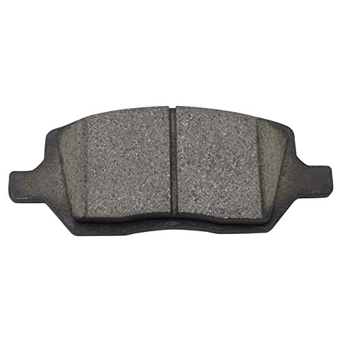 Image of TRQ Performance Rear Brake Pad and Rotor Set Ceramic Solid Rotors Calipers Compatible with 2006-2007 Buick Terraza Saturn Relay 2006-2008 Chevrolet Uplander