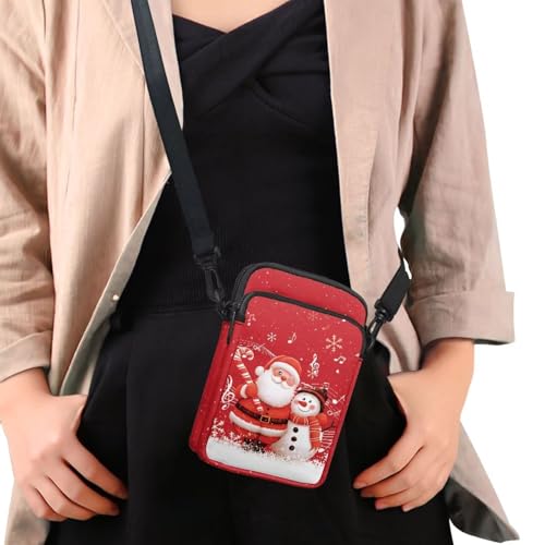 Image of Hawaiian Tribal Small Crossbody Bags for Women Cell Phone Bag Purse, Sea Turtle Zipper Sling Purses Shoulder Bag