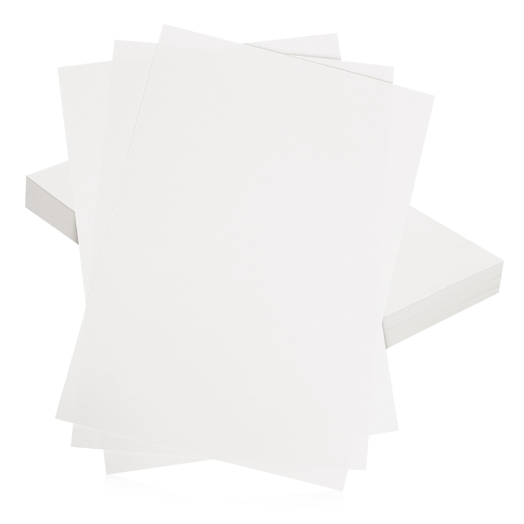 Angoily Papier d'Imprimante A4 Vierge 100 Feuilles Surface Lisse Compatibilité pour Imprimantes et Copieurs Fournitures de Bureau
