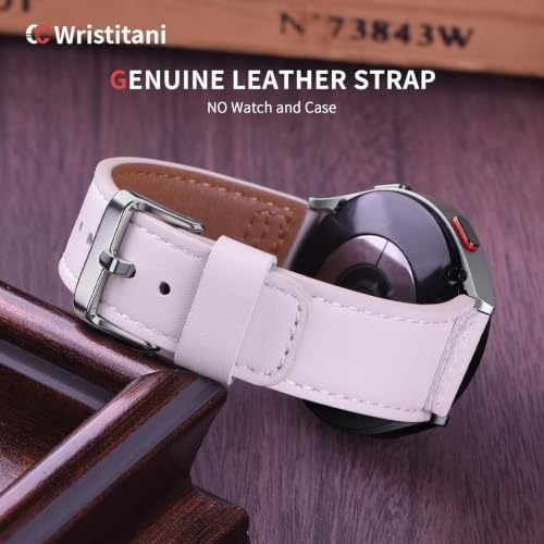 Image of Wristitani Leather Strap for Samsung Galaxy Watch Ultra /9 /8 /7 /6 /5 /4