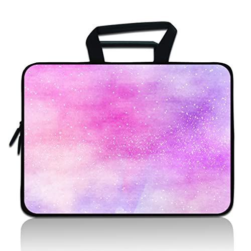 11 11.6 12.5�C���` ���b�v�g�b�v �L�����[ �o�b�O Chromebook �P�[�X �m�[�g�u�b�N Apple MacBook Air Samsung HP DELL Lenovo Asus�p (�s���N �M�����N�V�[)