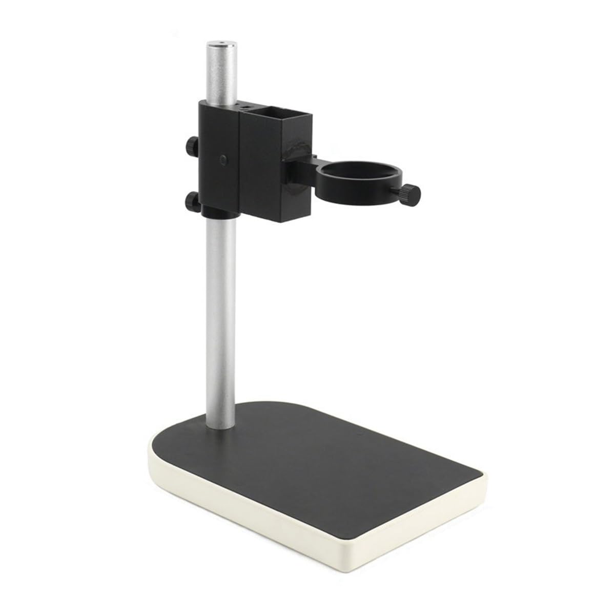 Akcesoria do mikroskopu laboratoryjnego 40 mm 50 mm ze stopu aluminium regulowany uchwyt na biurko ze stopu aluminium do kamery wideo USB(42 mm A)