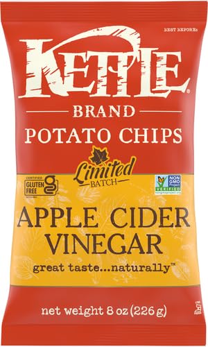 Image of Kettle Brand Potato Chips Apple Cider Vinegar Kettle Chips, 8 Oz
