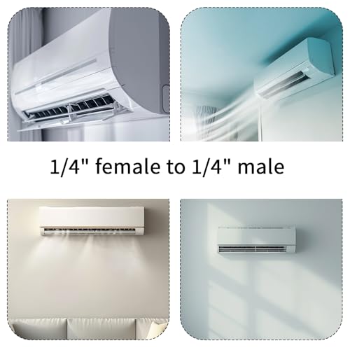 Set de 4 adaptadores de latón para refrigerante miniatura 7