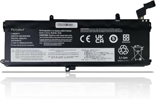 Batterie L18L3P71 haute performance pour ordinateur portable Lenovo T15