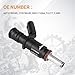 AISHAN 6PCS Fuel Injectors 8 Holes Compatible with Mercedes-Benz C300 C230 C350 E350 G550 GL450 GLK350 R350 S400 ML450 ML350 ML550 SLK280 SLK300 SLK350 Replace A2720780249, 2720780249