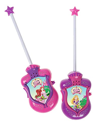 Brinquedo Walkie Talkie Princesas Art Brink, Rosa