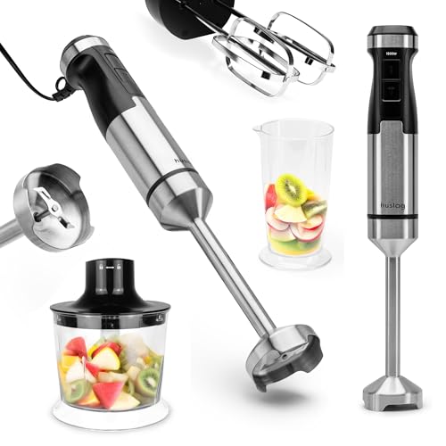 Huslog Blend Plus 3 en 1 Batidora de mano