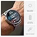 Garmin Venu® 4, 45mm, Advanced Health and Fitness GPS Smartwatch, Bright and Colorful Display, Built-in Flashlight, 12 Days of Battery Life, Slate with Black Silicone Band