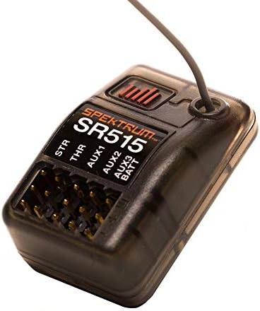 Spektrum SR515 5-Channel 2.4GHz DSMR RC Sport Receiver: Surface , Black