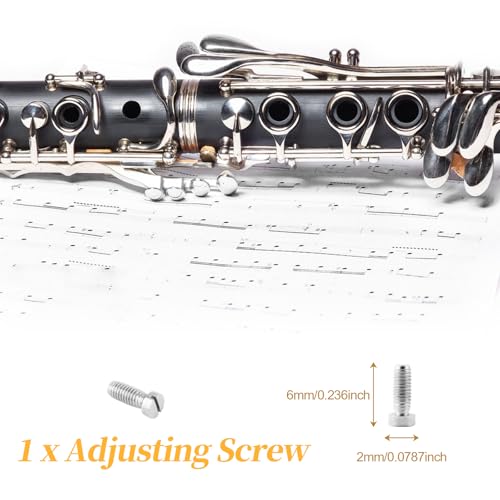 image for KITANIS Clarinet Repair Kit Tools，52 Pcs Clarinet Maintenance Repair