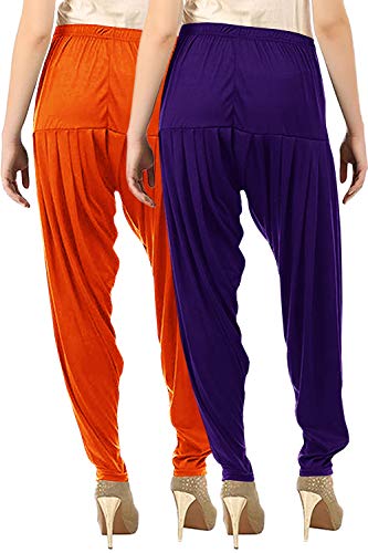 Image of Buy That Trendz Patiala Salwar for Women Relaxed Fit Viscose Patiyala Salwar Harem Bottom Pants