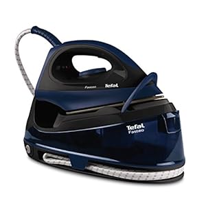 Tefal Fasteo Steam Generator Iron, 2200 W, 1.2L, Black/Blue, SV6050
