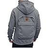 Unisex Hoodies Zip Up Hooded Sweatshirt with Zipper Backpack Creative Travel Sweatshirt Novelty Book Bag Hoodies for Outdoor School Men & Women Solid Color Xmax Jacket Ideal for Casual and Sportswear #3