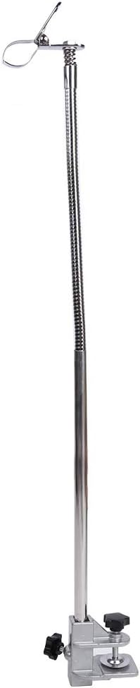 KUIDAMOS Stainless Steel Flexible Pet Grooming Table Clip Dryer Holder Stand for Professional Grooming 360° Flexible Design