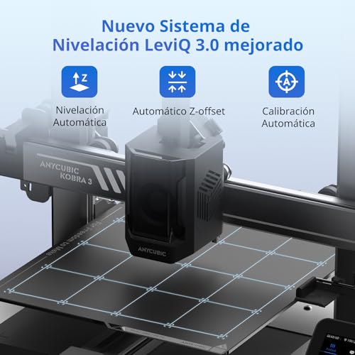 Impresora 3D ANYCUBIC Kobra 3: Multi-Color Printing, Alta Velocidad FDM, Volumen de Impresión 250x250x260mm - Fernando Cortés
