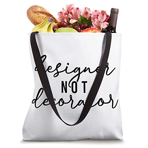 Bolso Tote Designer Not Decorator Interior Design miniatura 4