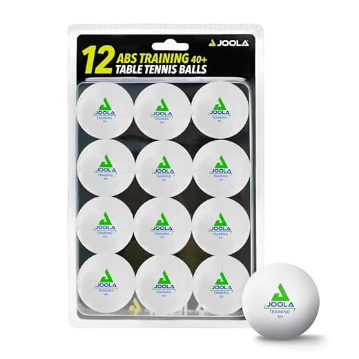 Bolas de tênis de mesa JOOLA Training 3 estrelas, pacote com 12, 60 ou 120