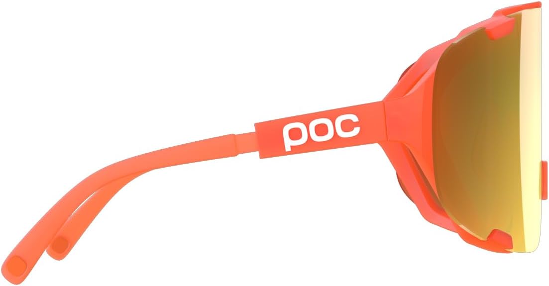 POC DEVOUR SUNGLASSES TRANSLUCENT/CLARITY ROAD/PARTLY SUNNY GOLD