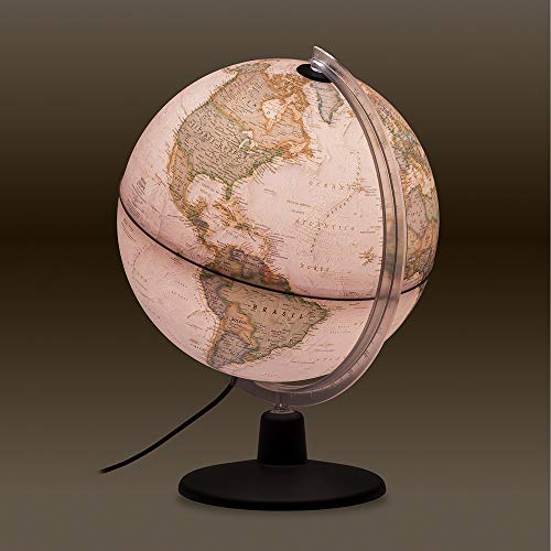 Tecnodidattica - Globo terrestre NATGEO Executive 30 | Cartografia Físico-Política oficial National