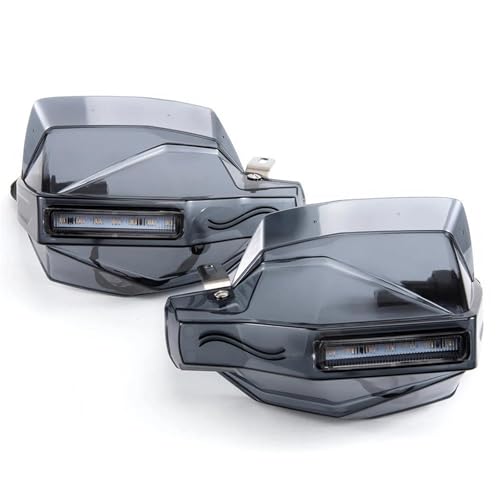 Protège-mains moto et extension de protection guidon gris pour Z900 ZR900