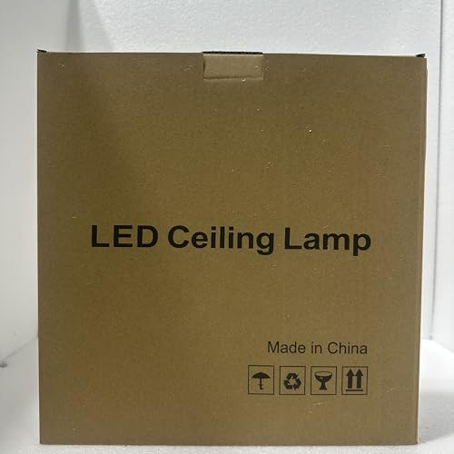 LuFun Ceiling Lights 24W, Flush Mount Light Fixture Black,Indoor Wooden Round Modern Led Ceiling Lights Ø30cm for Living Room Bedroom Kitchen Lounge Hallway Home Office,6500K Cool White Light - Cosy Home Interiors LuFun Ceiling Lights 24W, Flush Mount Light Fixture Black,Indoor Wooden Round Modern Led Ceiling Lights Ø30cm for Living Room Bedroom Kitchen Lounge Hallway Home Office,6500K Cool White Light - Image 16