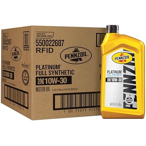 Pennzoil Platinum Full Synthetic 10W-30 Motor Oil Cover