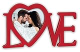 El romántico marco de fotos / marco de fotos se convertirá rápidamente en un nuevo punto de atracción y pone tus fotos hábilmente en escena