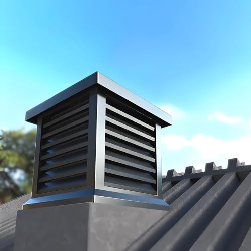 Tapa Chimenea Villa Cubierta Chimenea Cuadrada