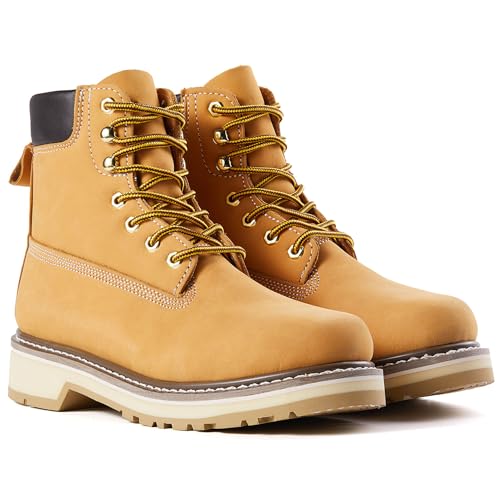 Men's SureTrack 6" Leather Soft Toe Work Boots for Men, Slip-Resistant, EH 84101 7