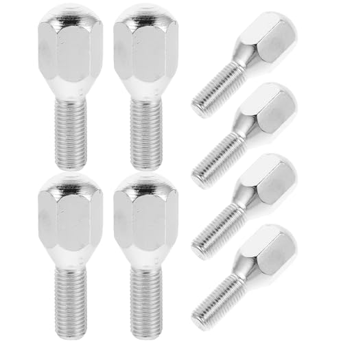 Tuercas y Tornillos M10 X 1,25 de Acero Inoxidable, Juego de 8 Piezas para Buje de Rueda