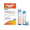 Boiron ThroatCalm On The Go Travel Essential for Relief of Sore Throat, or Scratchy, Red or Dry Throat, and Hoarseness - 2 Count (160 Pellets)
