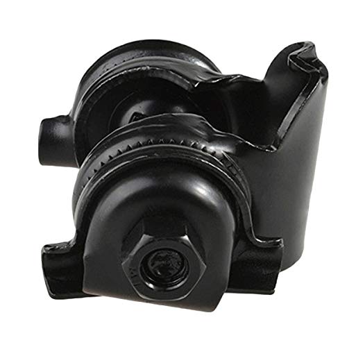 MTBHOME Bike Seatpost Clamp Bike Seat Adapter Fit for Standard Rail-type Bicycle Saddle (7/8", Black)
