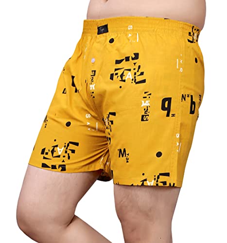 Image of Tapia Men's Cotton Regular All Over Print Boxer Shorts