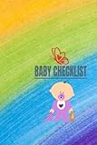  Baby Checklist: Book for when you have Baby brain, track medicine, sleep routine and feeding times!